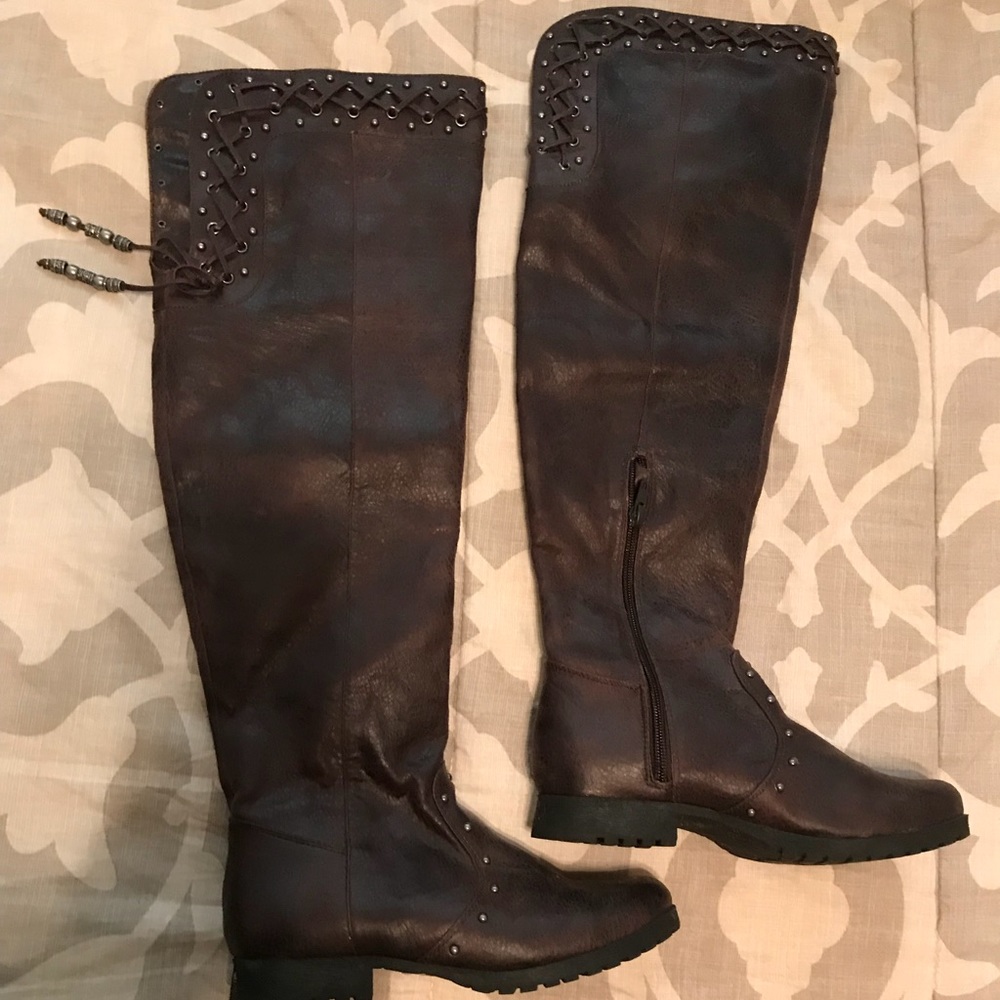 Over the knee boots